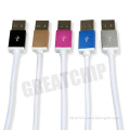 Led Light Micro Colorful USB Charging Data Transfer cable for HTC